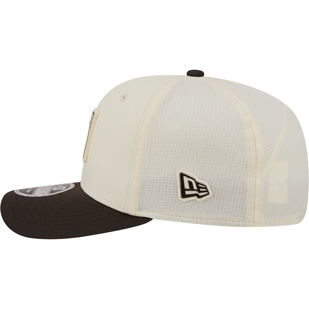 NFL Cleveland Browns New Era 2026 Training 9SEVENTY Stretch Snapback Hat - Cream