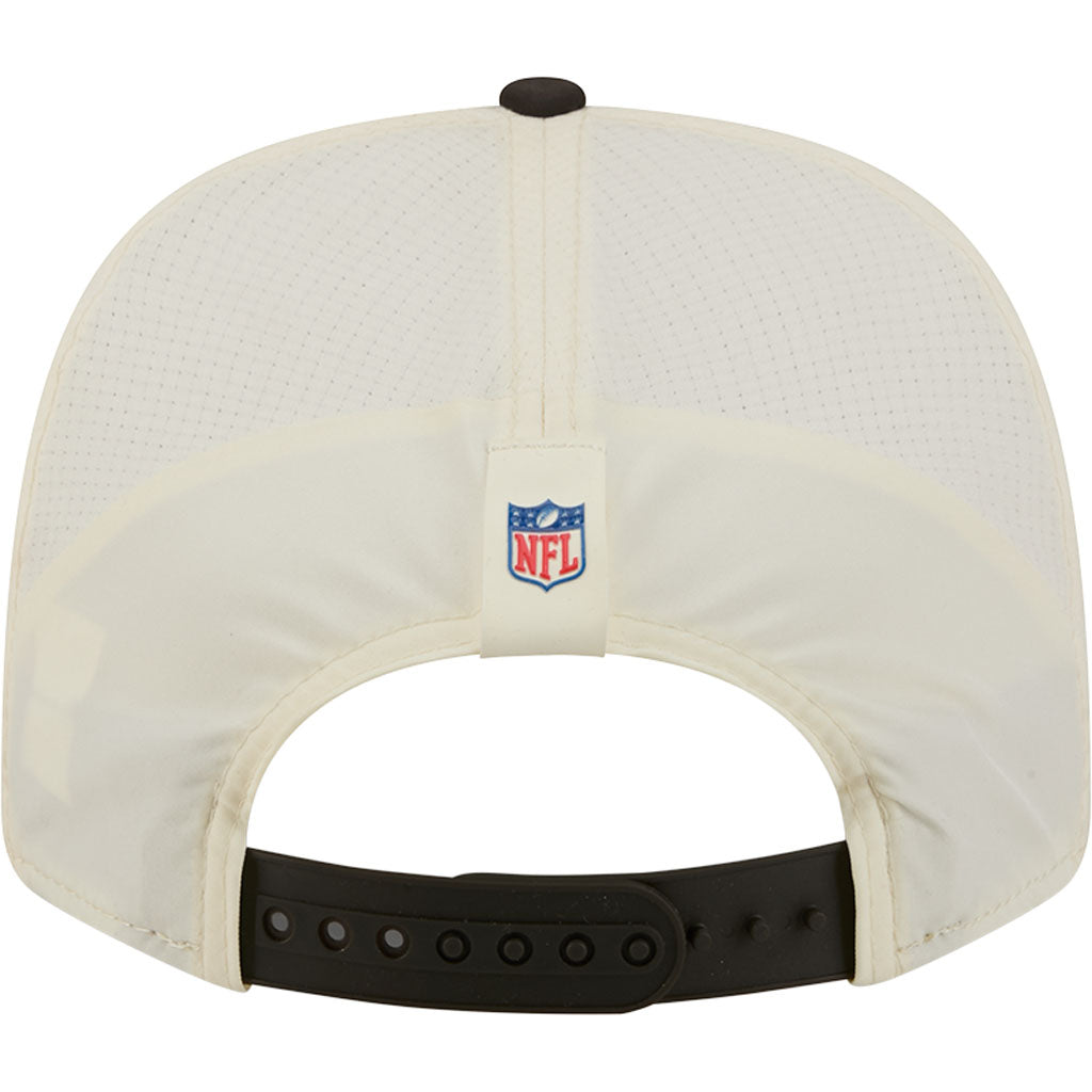 NFL Cleveland Browns New Era 2026 Training 9SEVENTY Stretch Snapback Hat - Cream