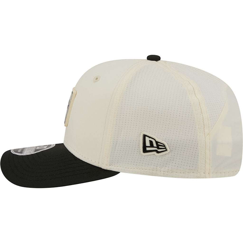 NFL Jacksonville Jaguars New Era 2026 Training 9SEVENTY Stretch Snapback Hat - Cream