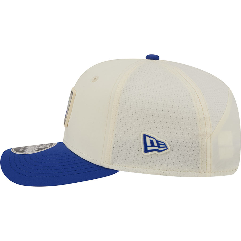 NFL New England Patriots New Era 2026 Training 9SEVENTY Stretch Snapback Hat - Cream
