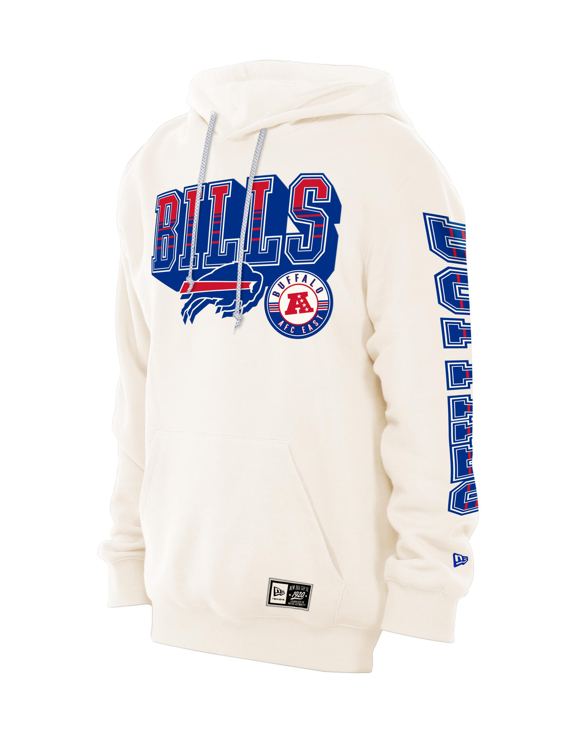 NFL Buffalo Bills New Era Heavy Pullover Hoodie- Cream