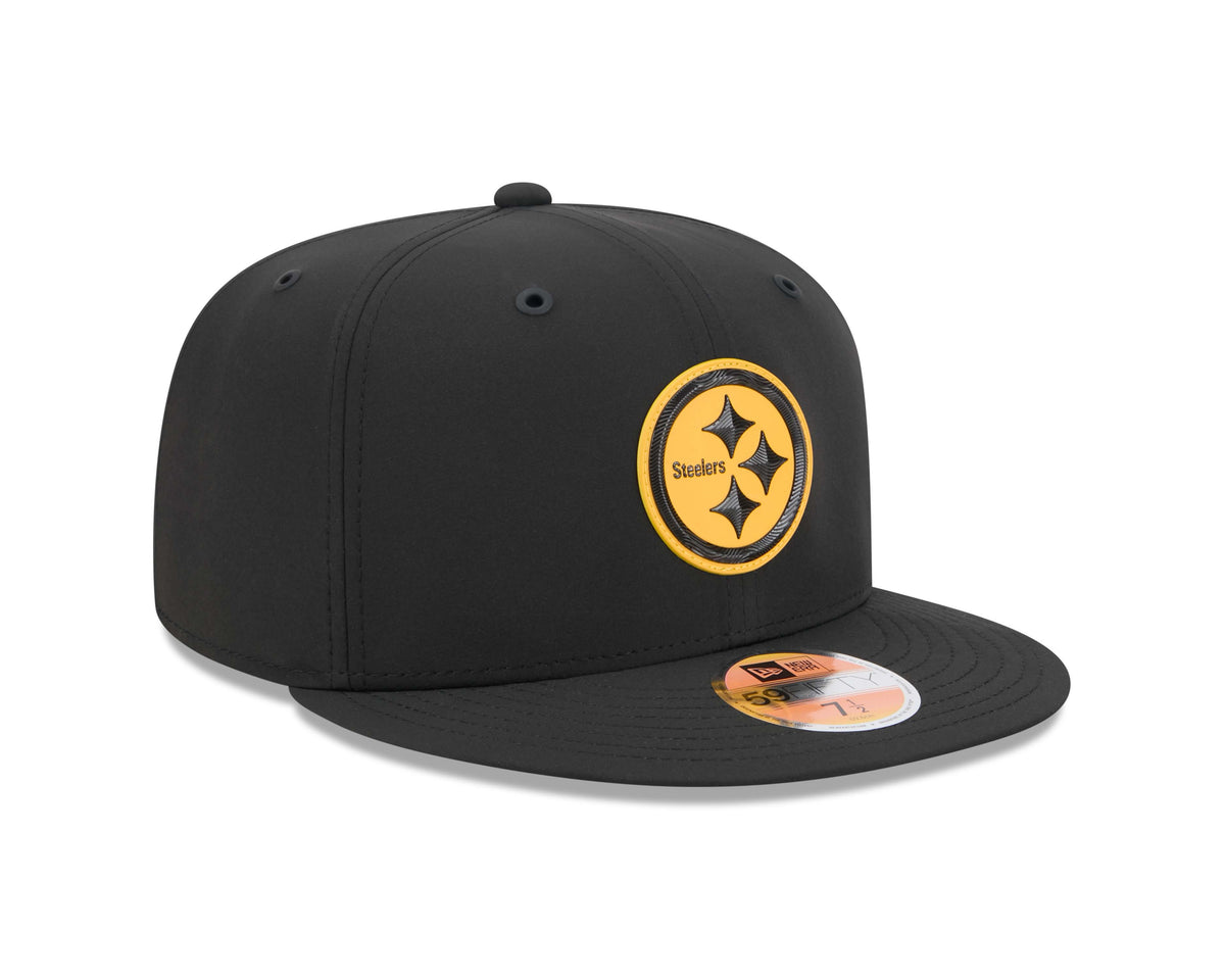 NFL Pittsburgh Steelers New Era 2026 Sideline 59FIFTY Hat- Black