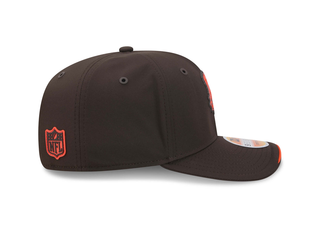 NFL Cleveland Browns New Era 2026 Sideline 9SEVENTY Stretch-Snap Hat- Brown