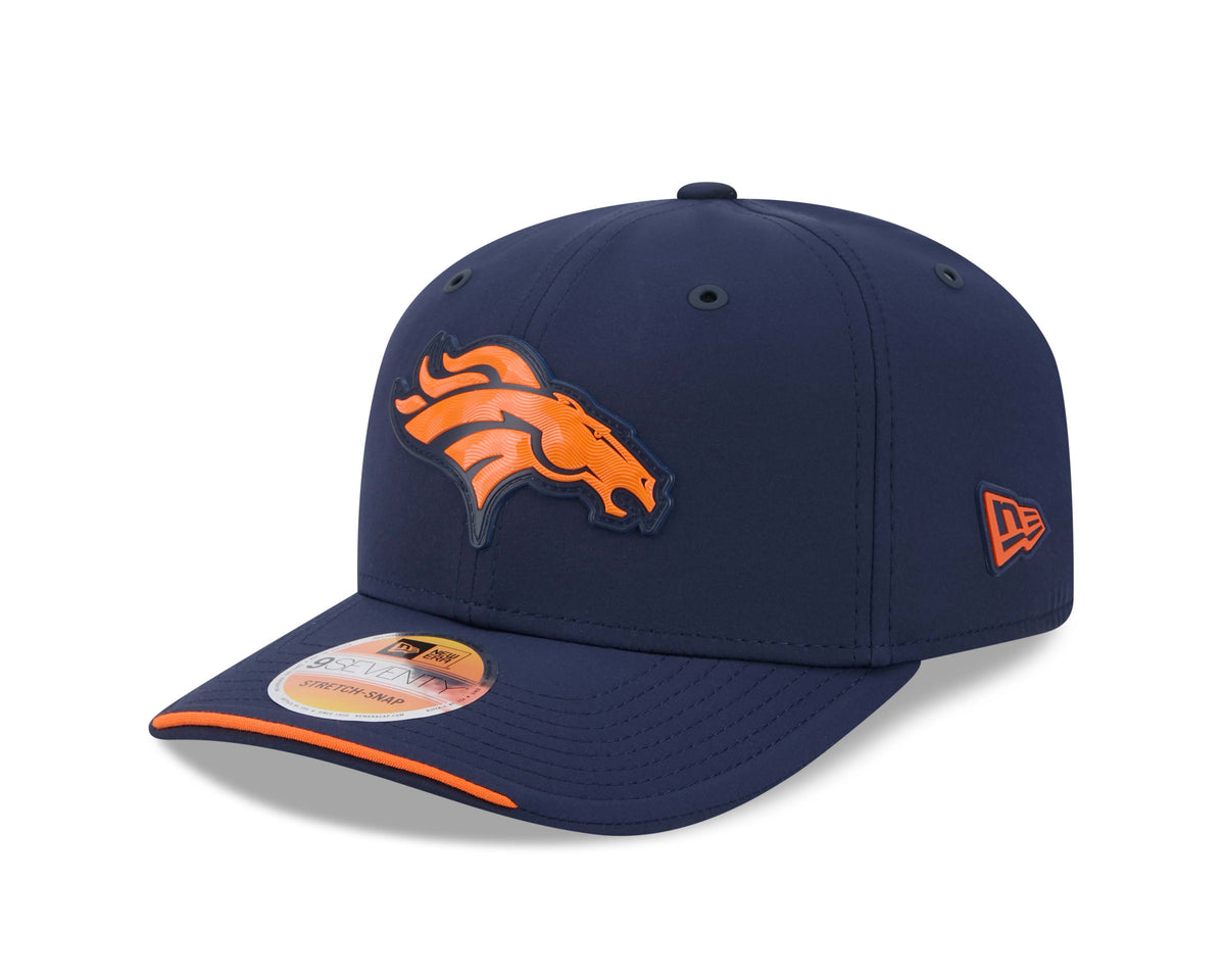 NFL Denver Broncos New Era 2026 Sideline 9SEVENTY Stretch-Snap Hat- Navy