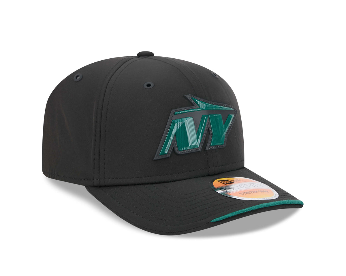 NFL New York Jets New Era 2026 Sideline 9SEVENTY Stretch-Snap Hat- Black