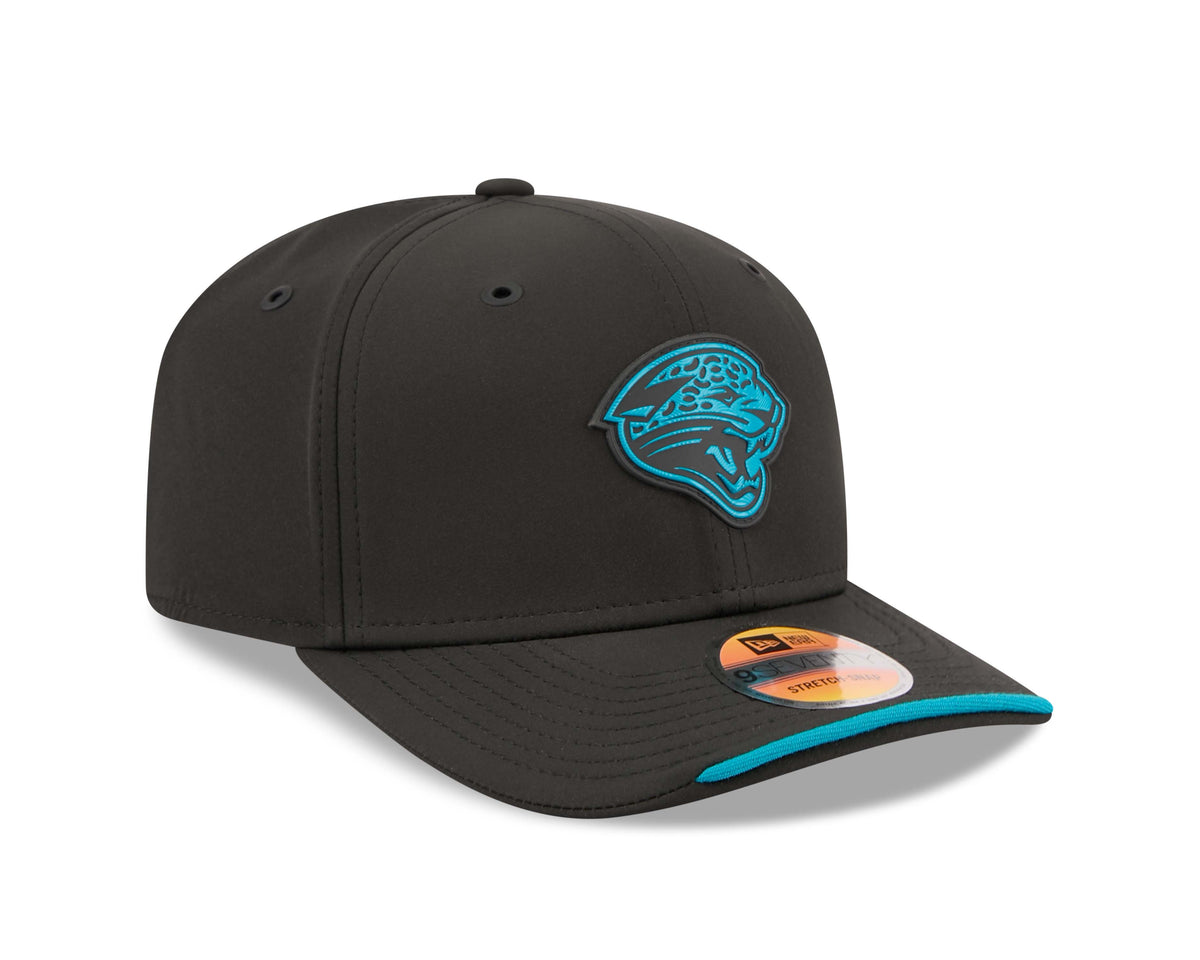 NFL Jacksonville Jaguars New Era 2026 Sideline 9SEVENTY Stretch-Snap Hat- Black