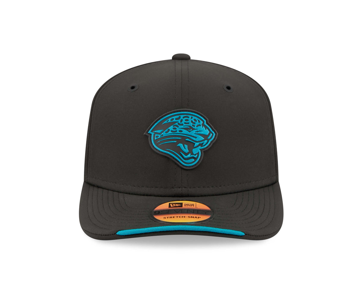NFL Jacksonville Jaguars New Era 2026 Sideline 9SEVENTY Stretch-Snap Hat- Black