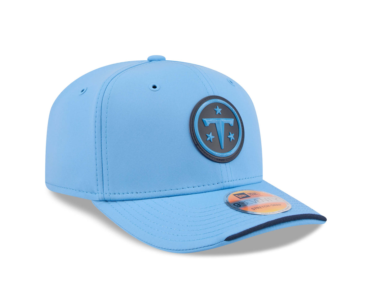 NFL Tennessee Titans New Era 2026 Sideline 9SEVENTY Stretch-Snap Hat- Navy