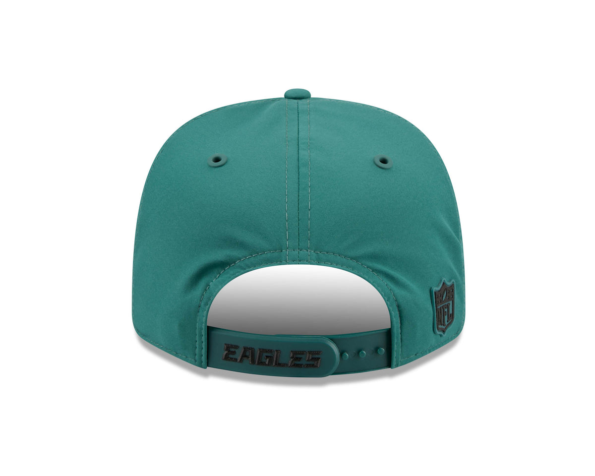 NFL Philadelphia Eagles New Era 2026 Sideline 9SEVENTY Stretch-Snap Hat- Green