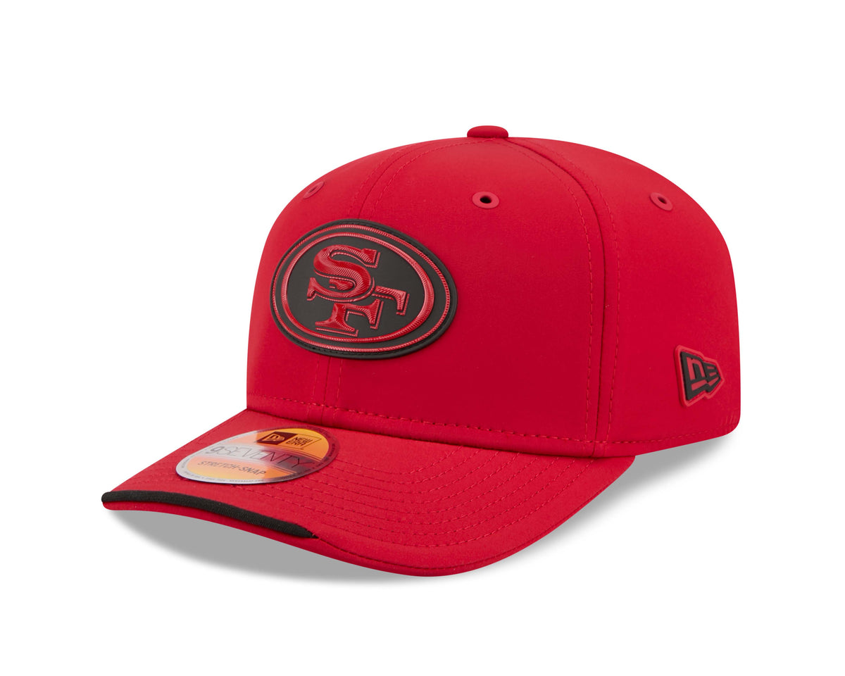 NFL San Francisco 49ers New Era 2026 Sideline 9SEVENTY Stretch-Snap Hat- Red