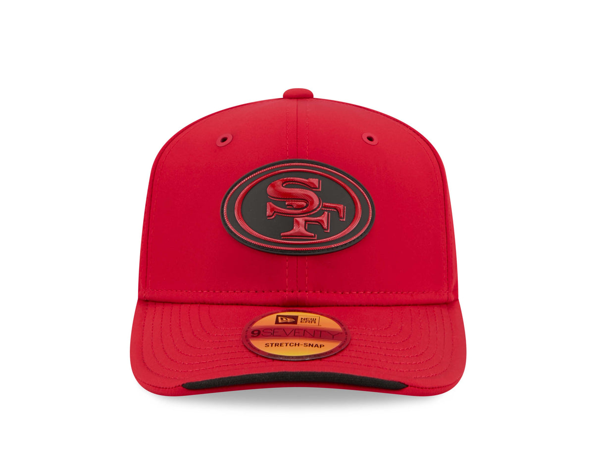NFL San Francisco 49ers New Era 2026 Sideline 9SEVENTY Stretch-Snap Hat- Red