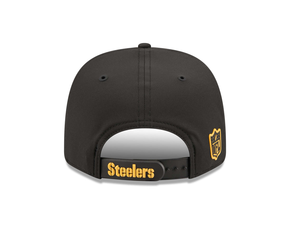 NFL Pittsburgh Steelers New Era 2026 Sideline 9SEVENTY Stretch-Snap Hat- Black