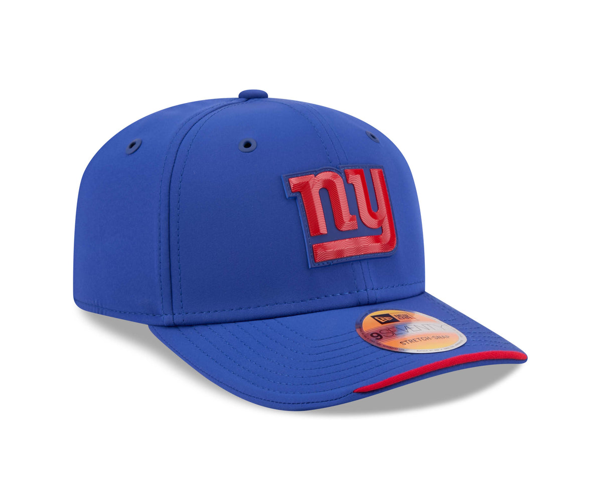 NFL New York Giants New Era 2026 Sideline 9SEVENTY Stretch-Snap Hat- Blue