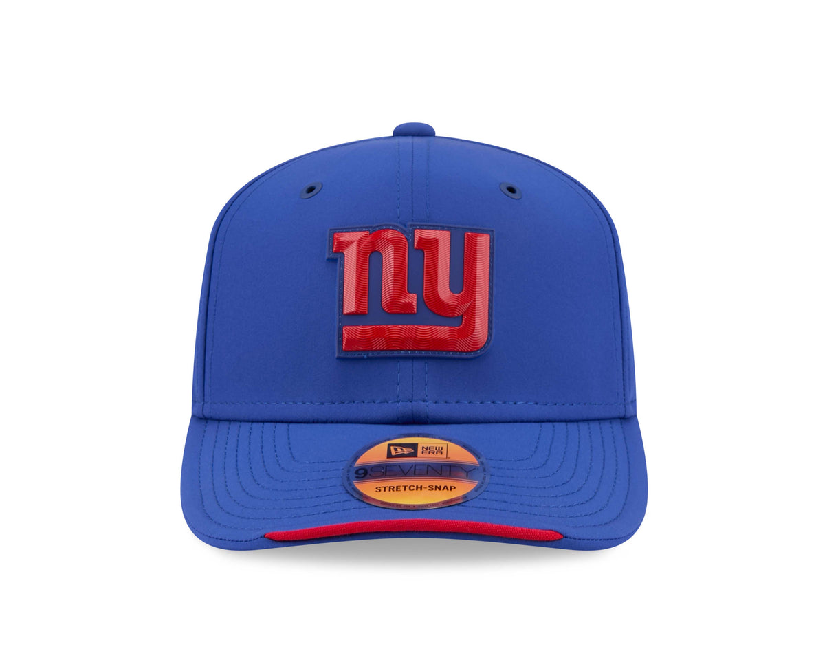 NFL New York Giants New Era 2026 Sideline 9SEVENTY Stretch-Snap Hat- Blue