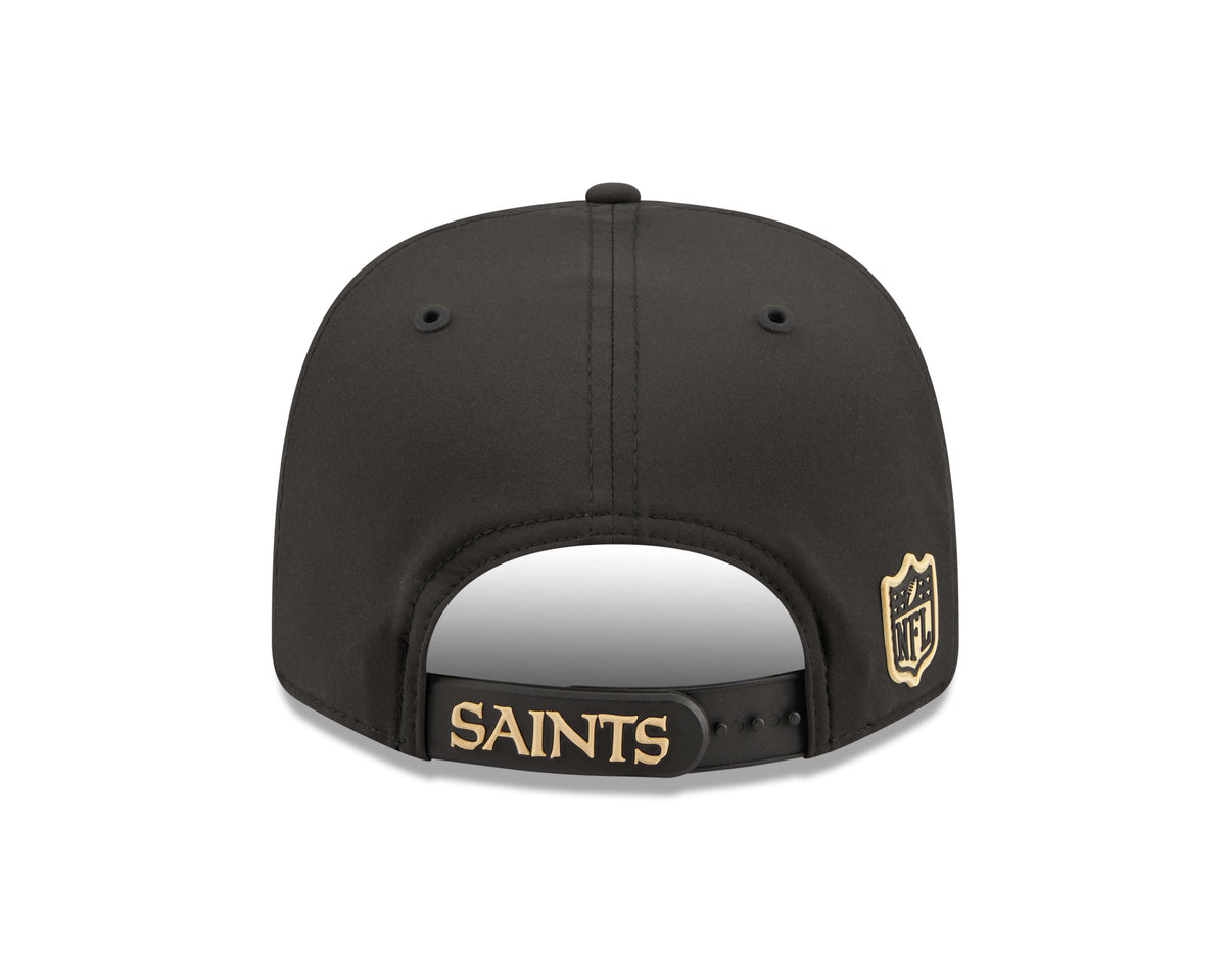 NFL New Orleans Saints New Era 2026 Sideline 9SEVENTY Stretch-Snap Hat- Black