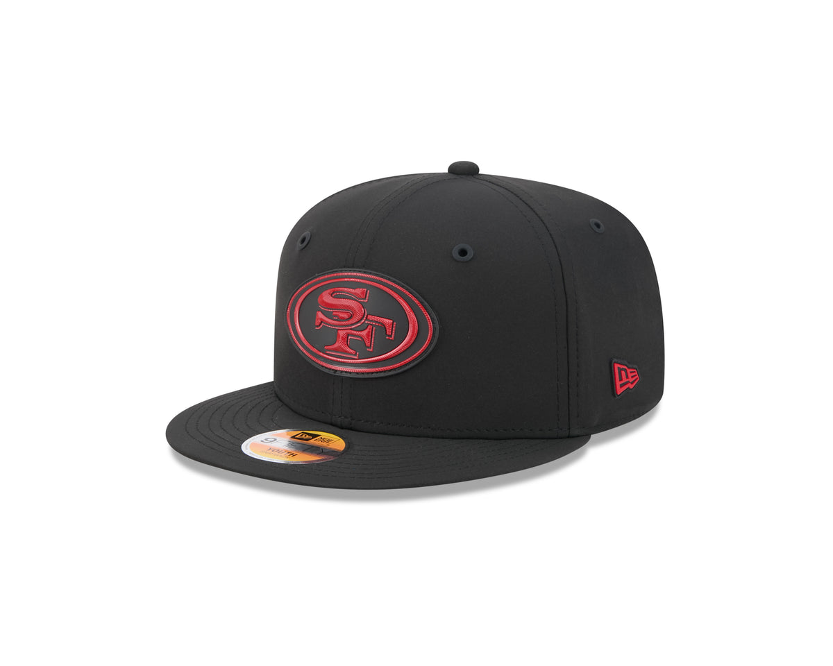 NFL San Francisco 49ers Youth New Era 2026 Sideline 9FIFTY Hat- Black
