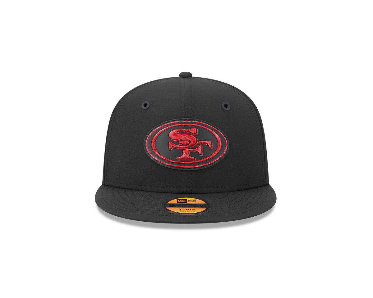NFL San Francisco 49ers Youth New Era 2026 Sideline 9FIFTY Hat- Black