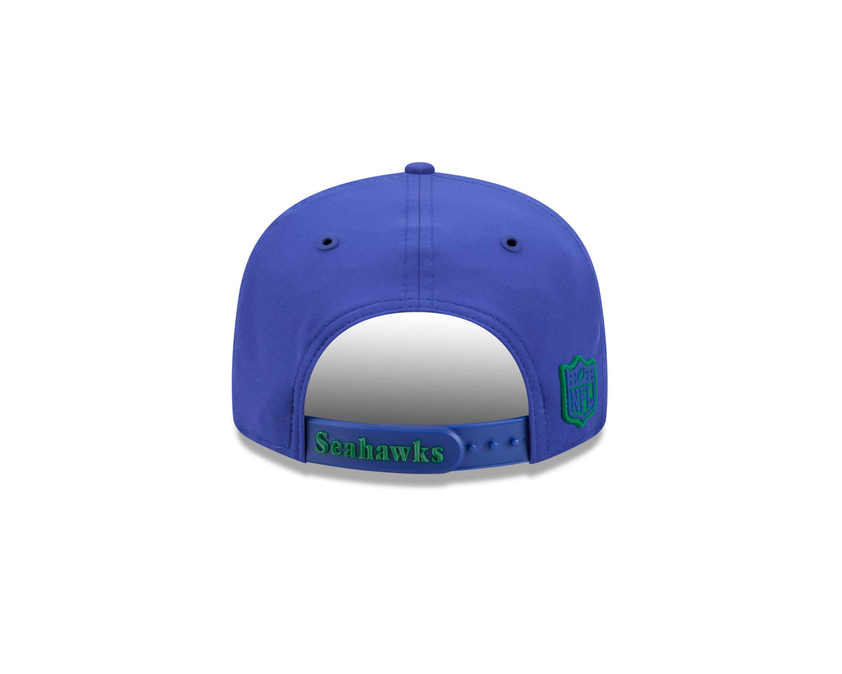 NFL Seattle Seahawks Youth New Era Throwback 2026 Sideline 9FIFTY Hat- Blue