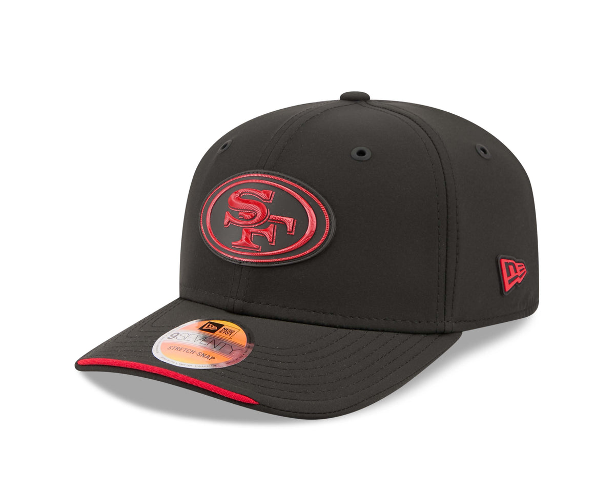 NFL San Francisco 49ers New Era 2026 Sideline 9SEVENTY Stretch-Snap Hat- Black