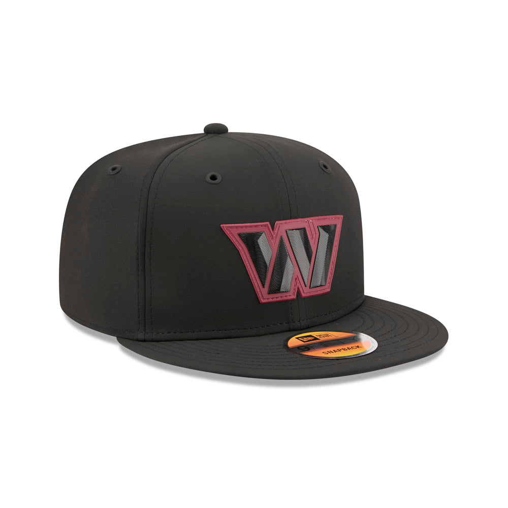 NFL Washington Commanders New Era 2026 Sideline 9FIFTY Hat- Black