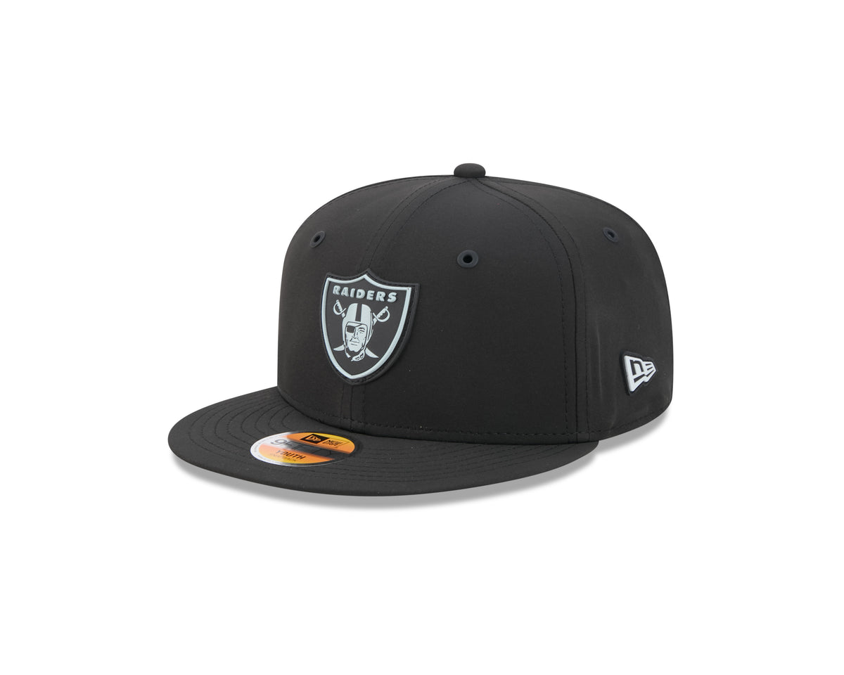NFL Las Vegas Raiders Youth New Era 2026 Sideline 9FIFTY Hat- Black