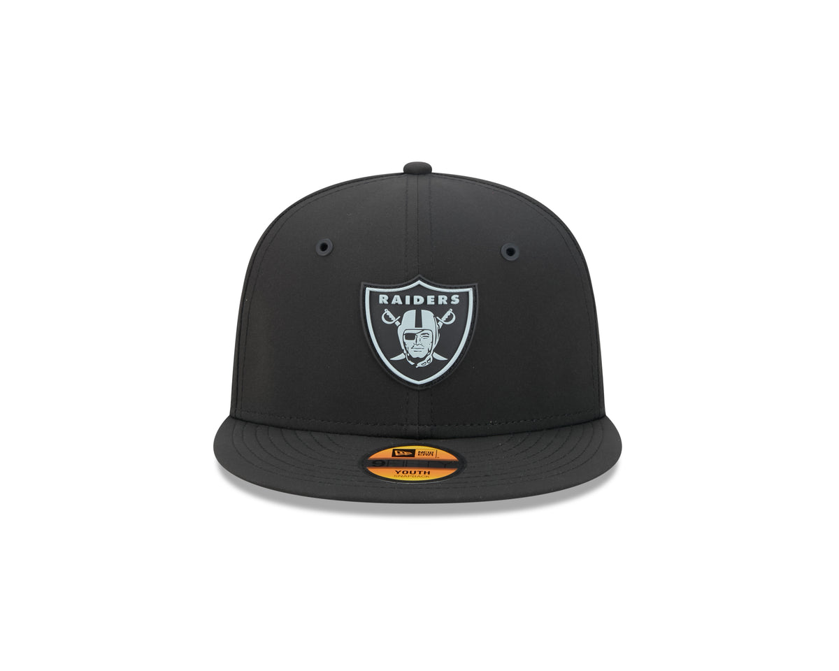 NFL Las Vegas Raiders Youth New Era 2026 Sideline 9FIFTY Hat- Black
