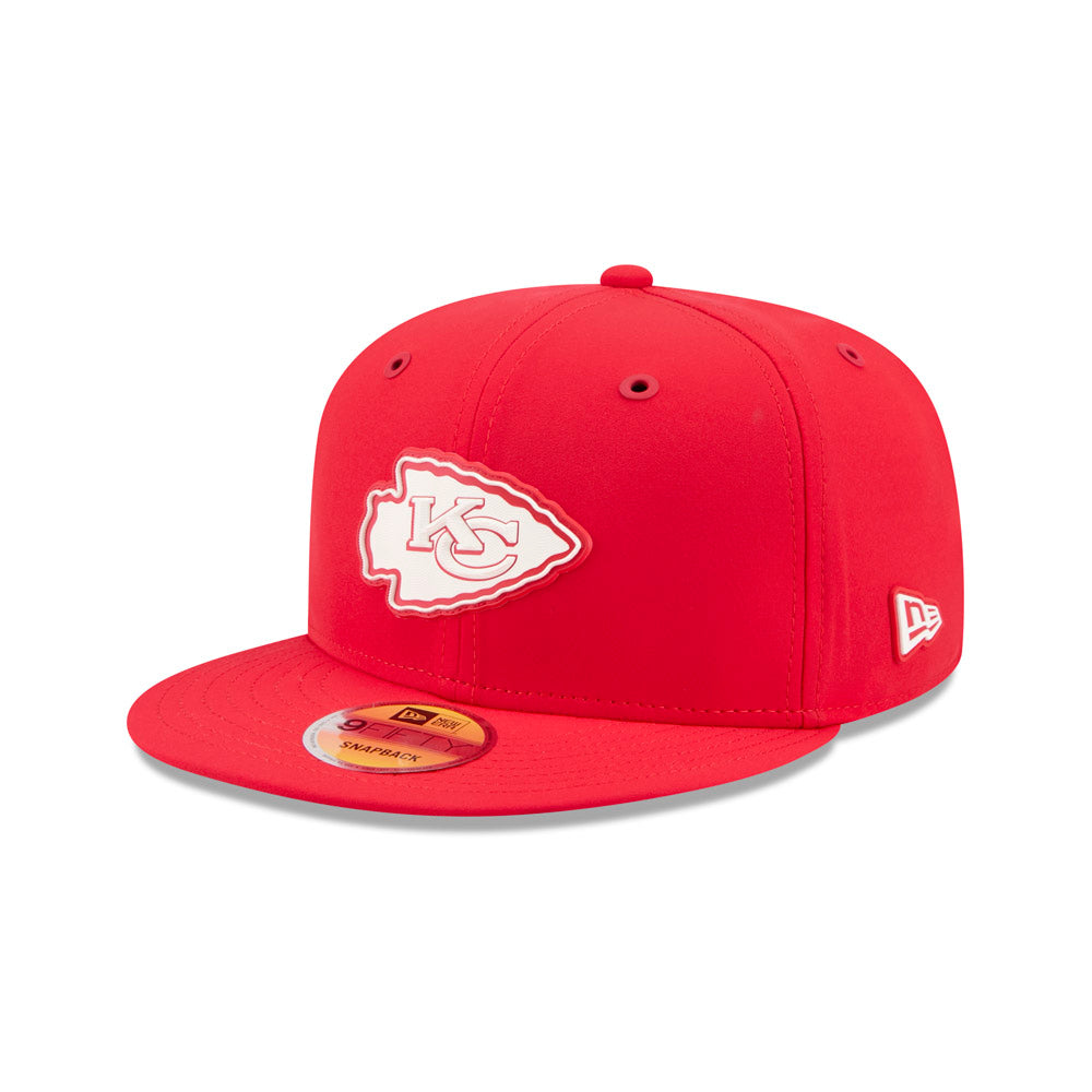 NFL Kansas City Chiefs New Era 2026 Sideline 9FIFTY Hat- Red