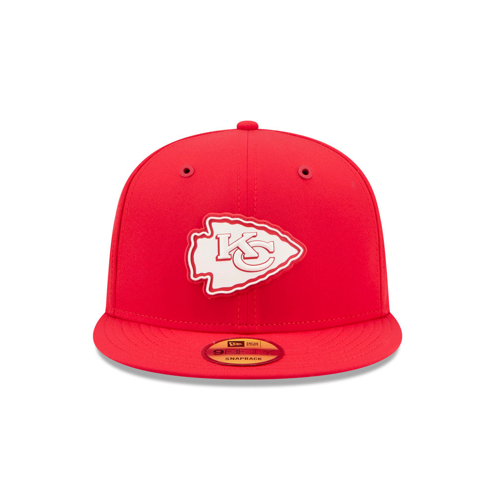NFL Kansas City Chiefs New Era 2026 Sideline 9FIFTY Hat- Red