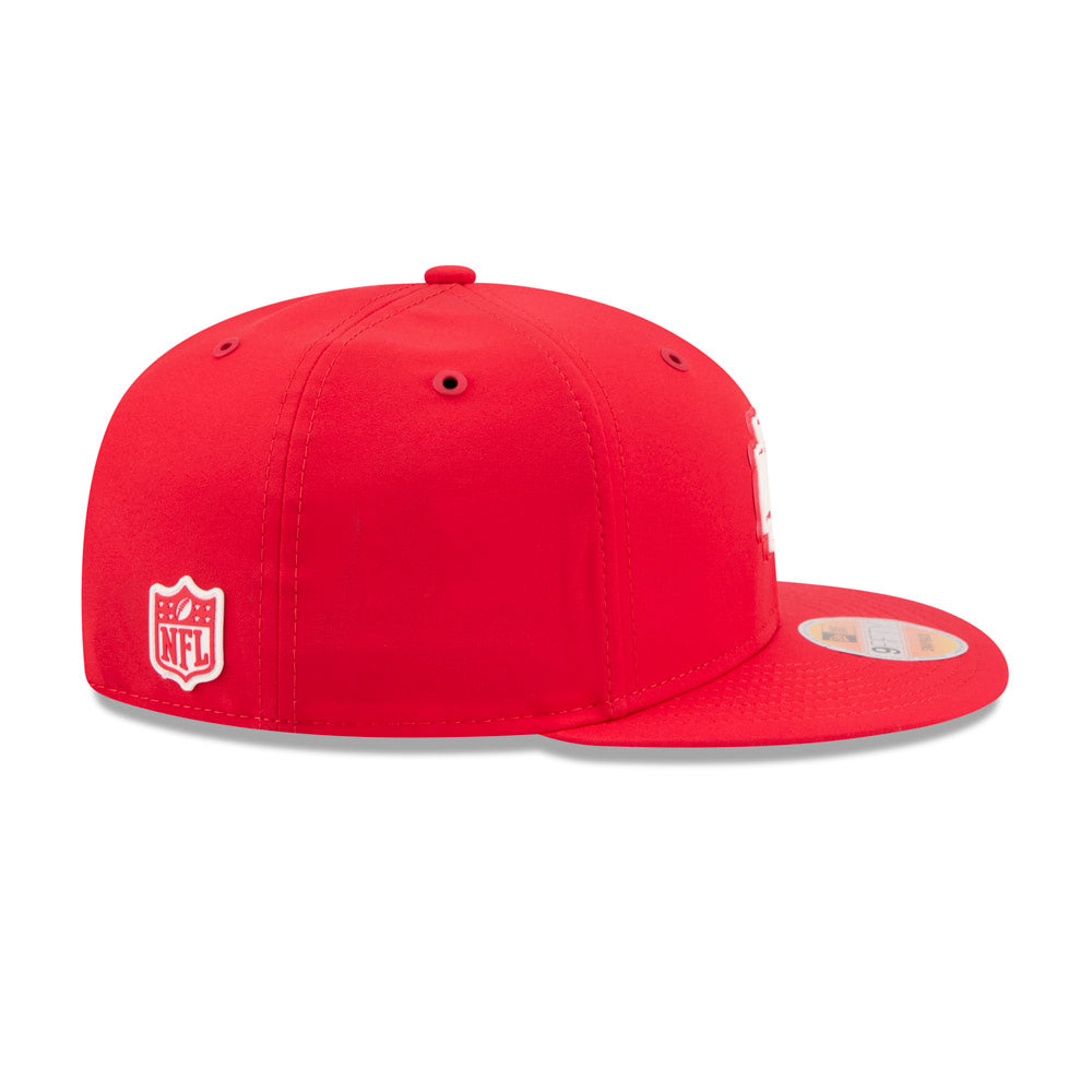 NFL Kansas City Chiefs New Era 2026 Sideline 9FIFTY Hat- Red