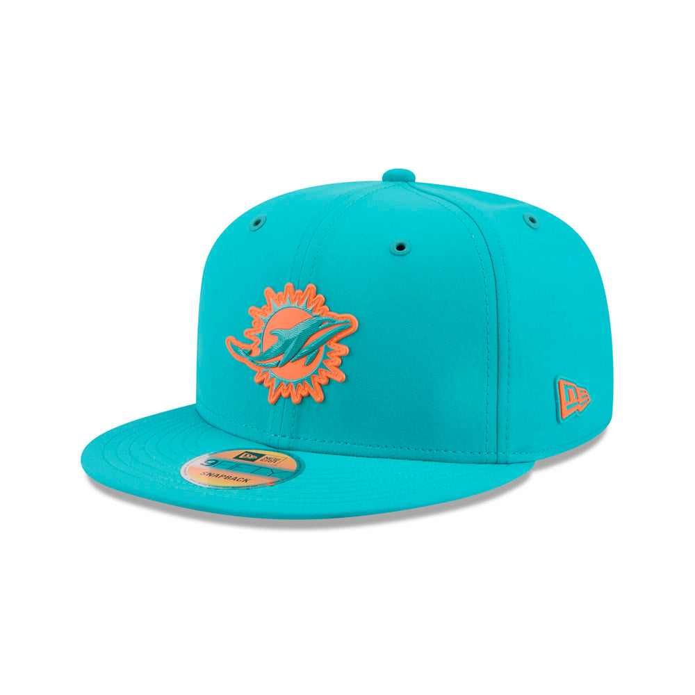 NFL Miami Dolphins New Era 2026 Sideline 9FIFTY Hat- Aquamarine