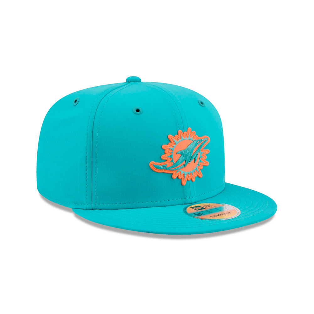 NFL Miami Dolphins New Era 2026 Sideline 9FIFTY Hat- Aquamarine
