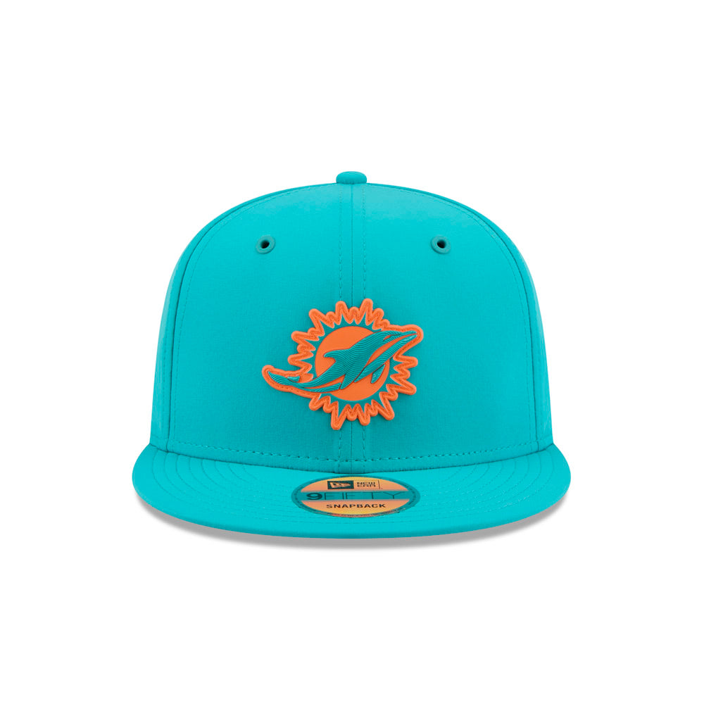 NFL Miami Dolphins New Era 2026 Sideline 9FIFTY Hat- Aquamarine