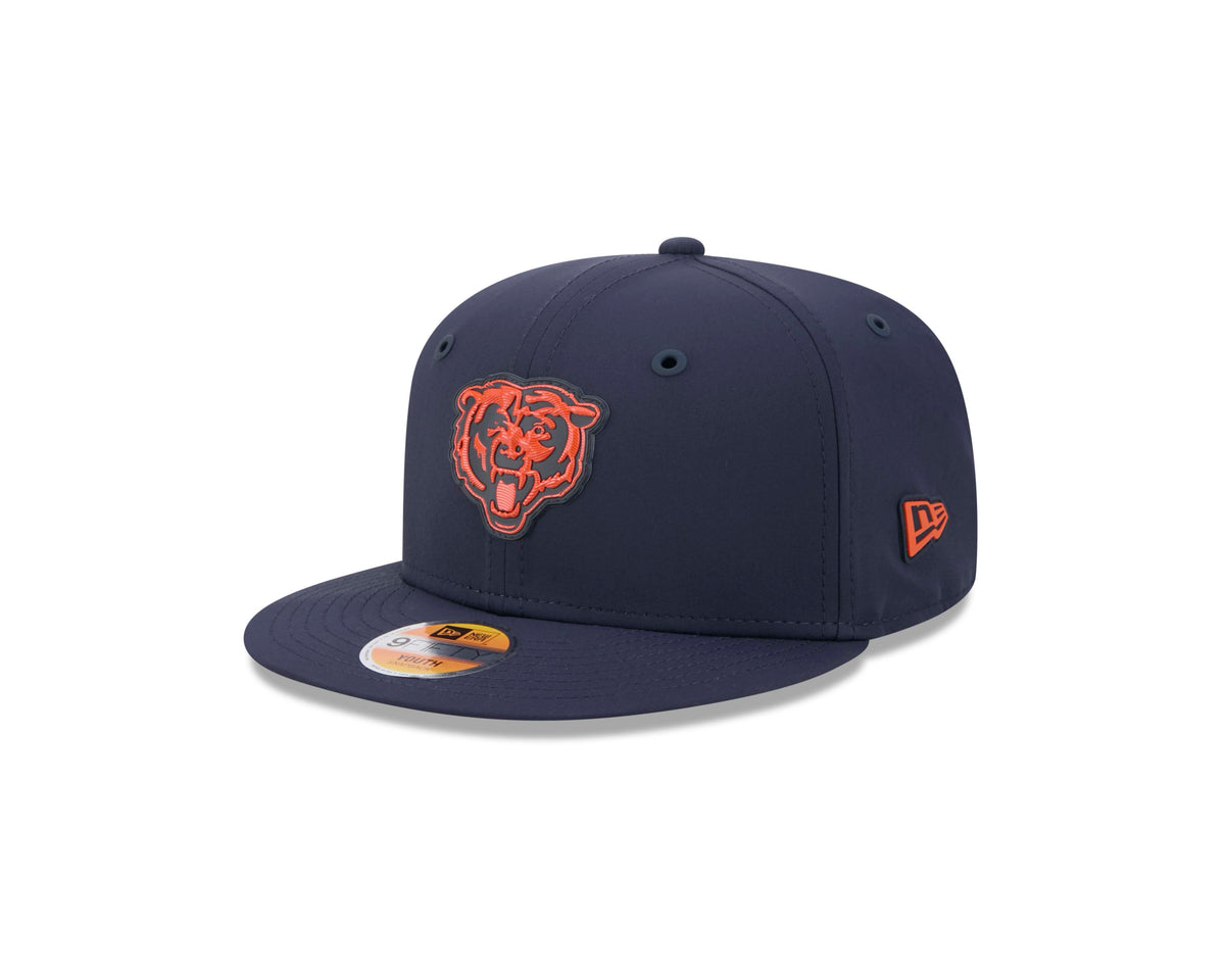 NFL Chicago Bears Youth New Era 2026 Sideline 9FIFTY Hat- Navy