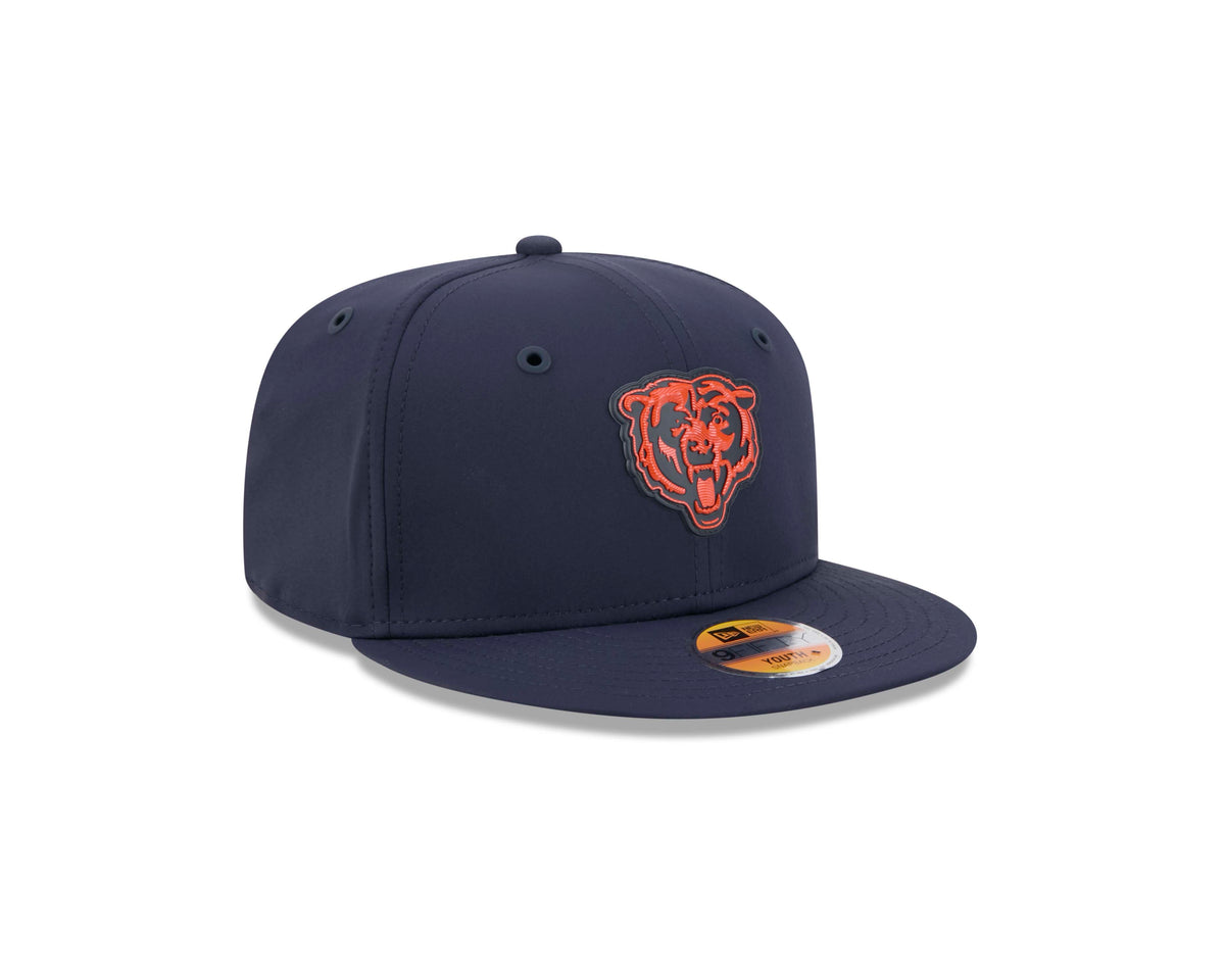 NFL Chicago Bears Youth New Era 2026 Sideline 9FIFTY Hat- Navy