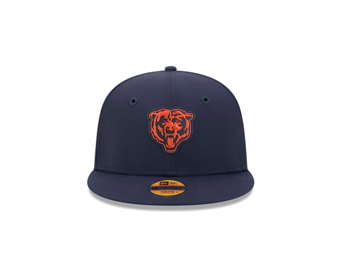 NFL Chicago Bears Youth New Era 2026 Sideline 9FIFTY Hat- Navy
