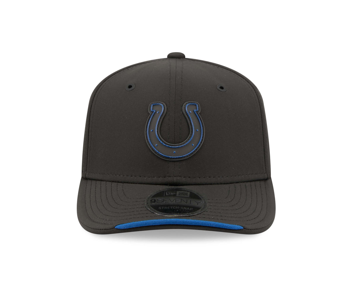 NFL Indianapolis Colts New Era 2026 Sideline 9SEVENTY Stretch-Snap Hat- Black