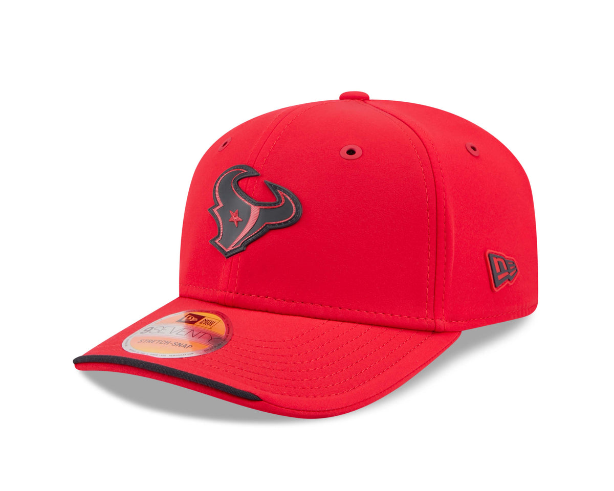 NFL Houston Texans New Era 2026 Sideline 9SEVENTY Stretch-Snap Hat- Red