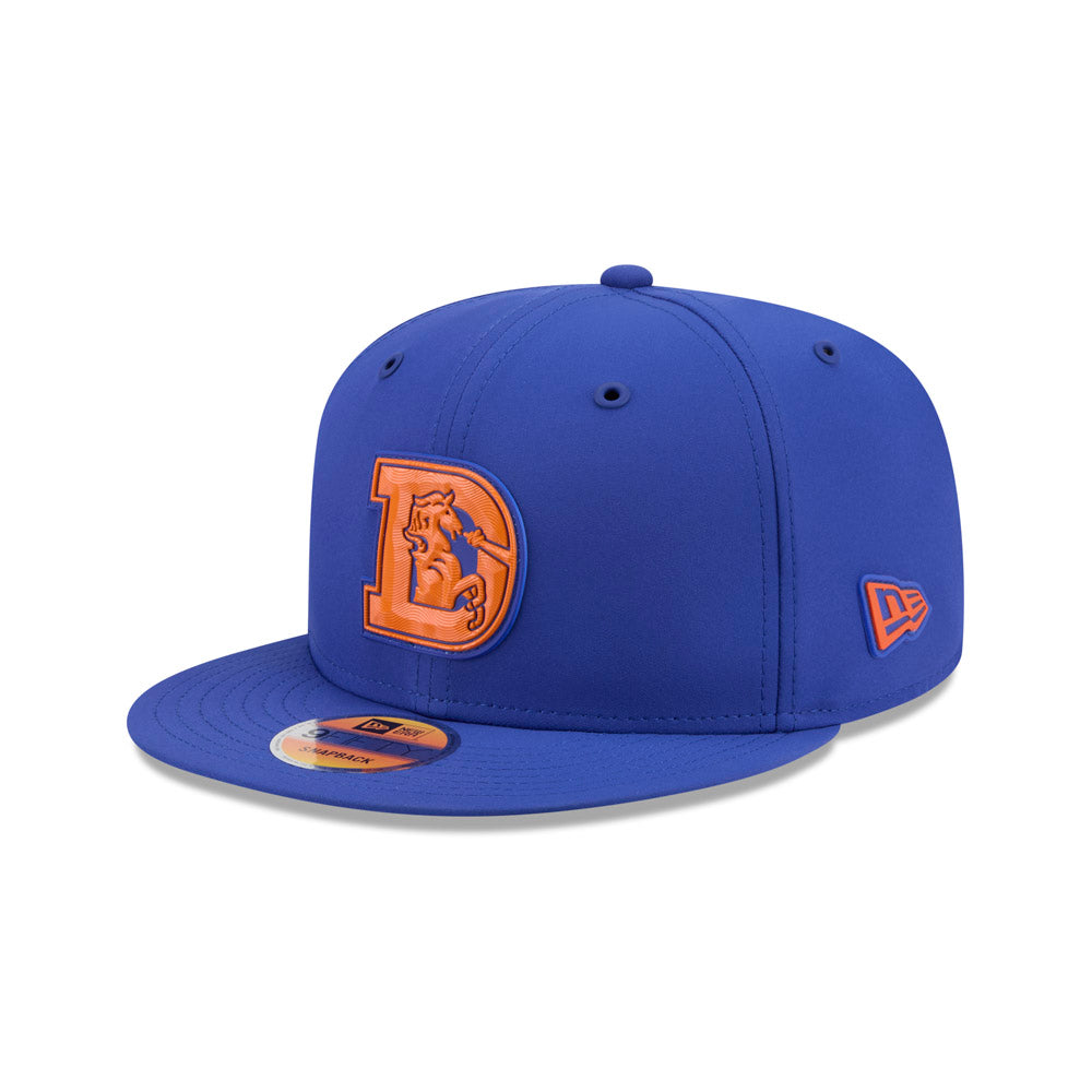 NFL Denver Broncos New Era Throwback 2026 Sideline 9FIFTY Hat- Blue