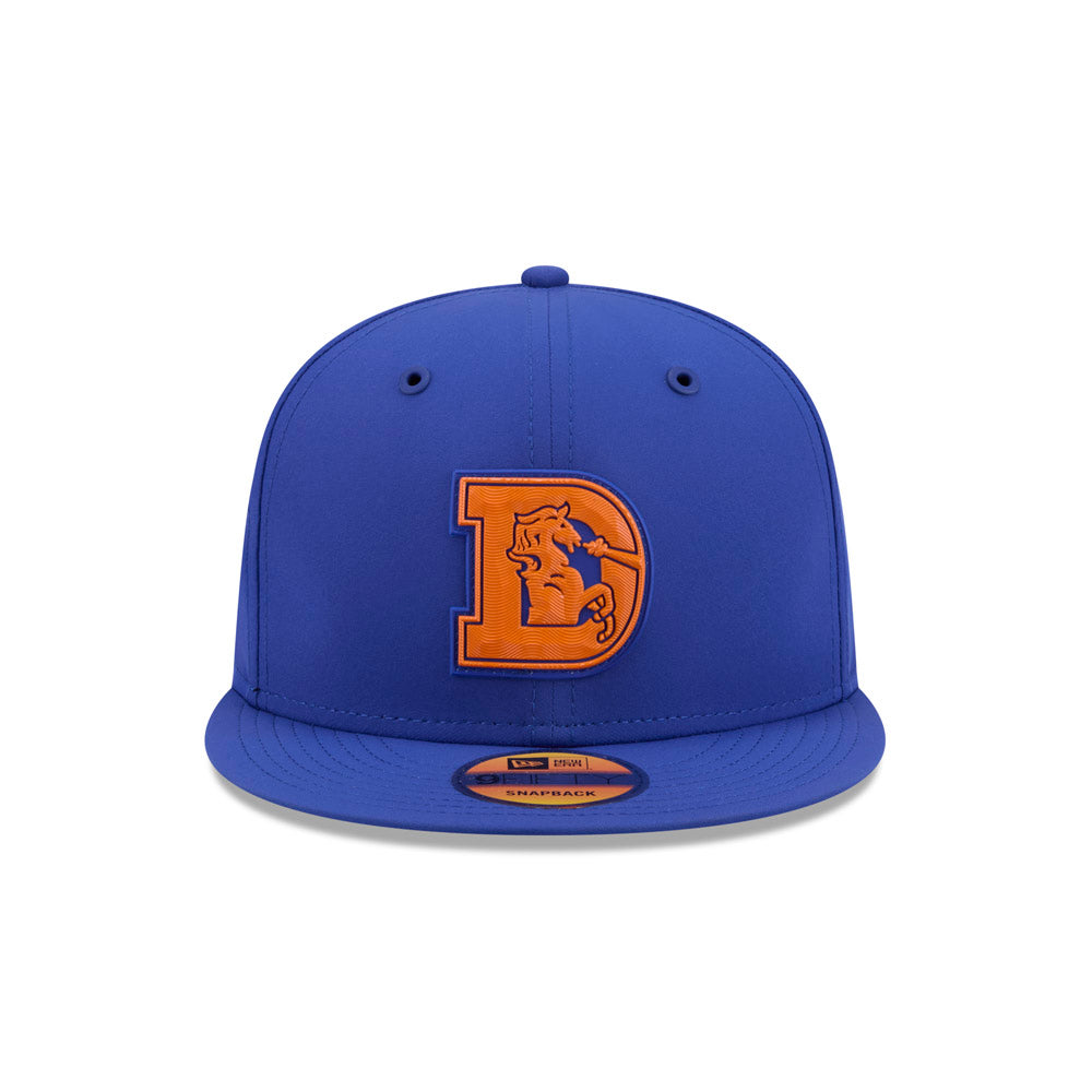 NFL Denver Broncos New Era Throwback 2026 Sideline 9FIFTY Hat- Blue
