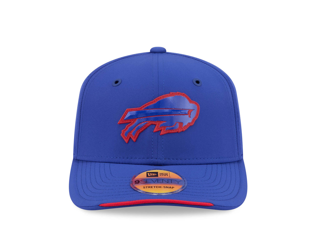 NFL Buffalo Bills New Era 2026 Sideline 9SEVENTY Stretch-Snap Hat- Blue