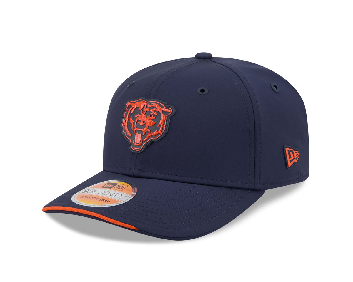 NFL Chicago Bears New Era 2026 Sideline 9SEVENTY Stretch-Snap Hat- Navy