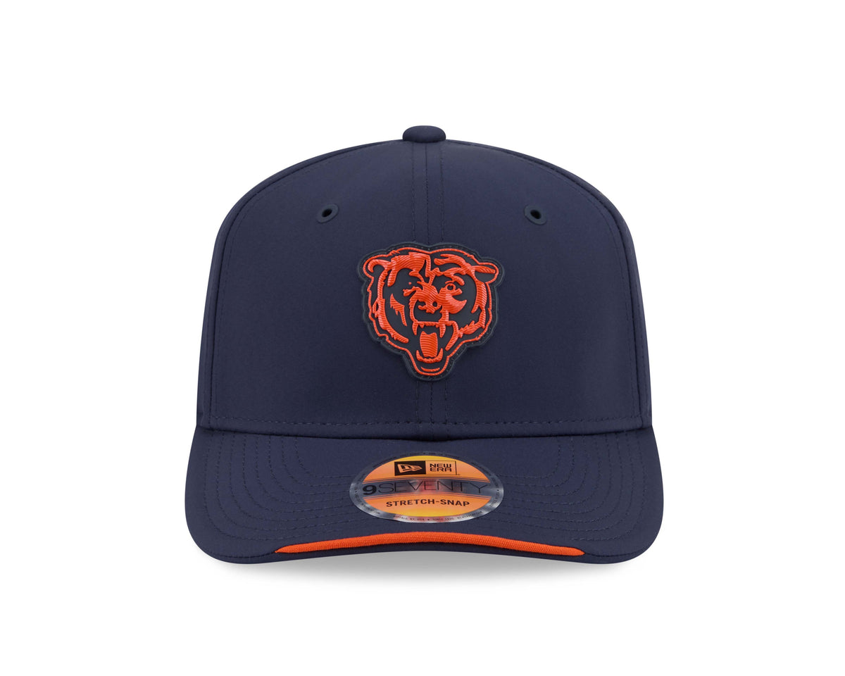 NFL Chicago Bears New Era 2026 Sideline 9SEVENTY Stretch-Snap Hat- Navy