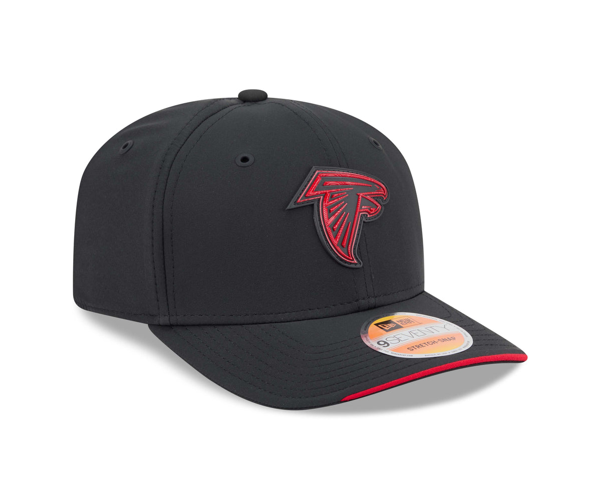 NFL Atlanta Falcons New Era 2026 Sideline 9SEVENTY Stretch-Snap Hat- Black