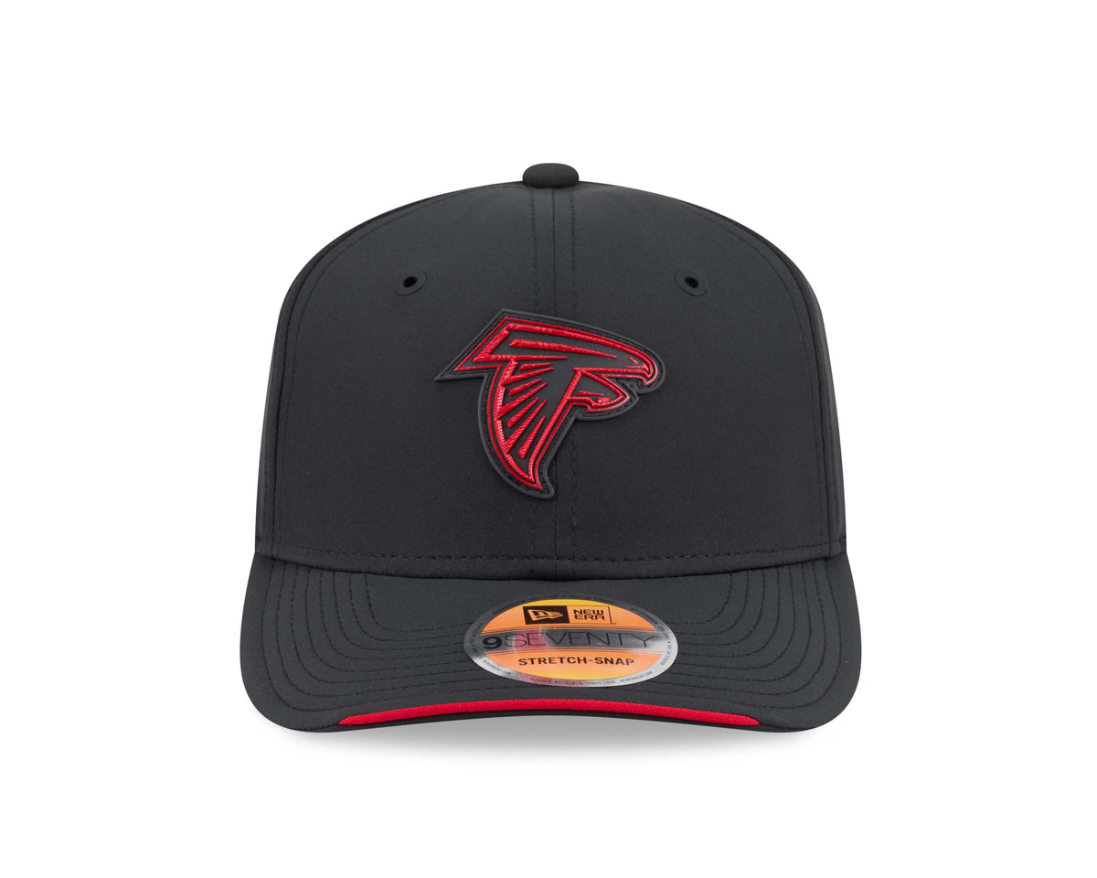 NFL Atlanta Falcons New Era 2026 Sideline 9SEVENTY Stretch-Snap Hat- Black