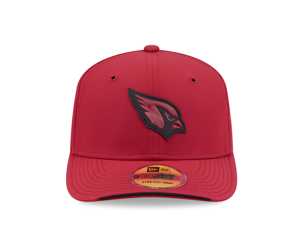 NFL Arizona Cardinals New Era 2026 Sideline 9SEVENTY Stretch-Snap Hat- Red