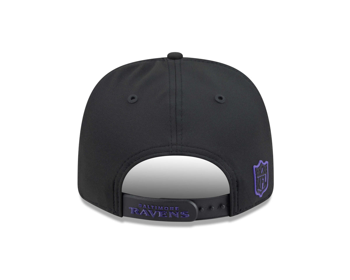 NFL Baltimore Ravens New Era 2026 Sideline 9SEVENTY Stretch-Snap Hat- Black