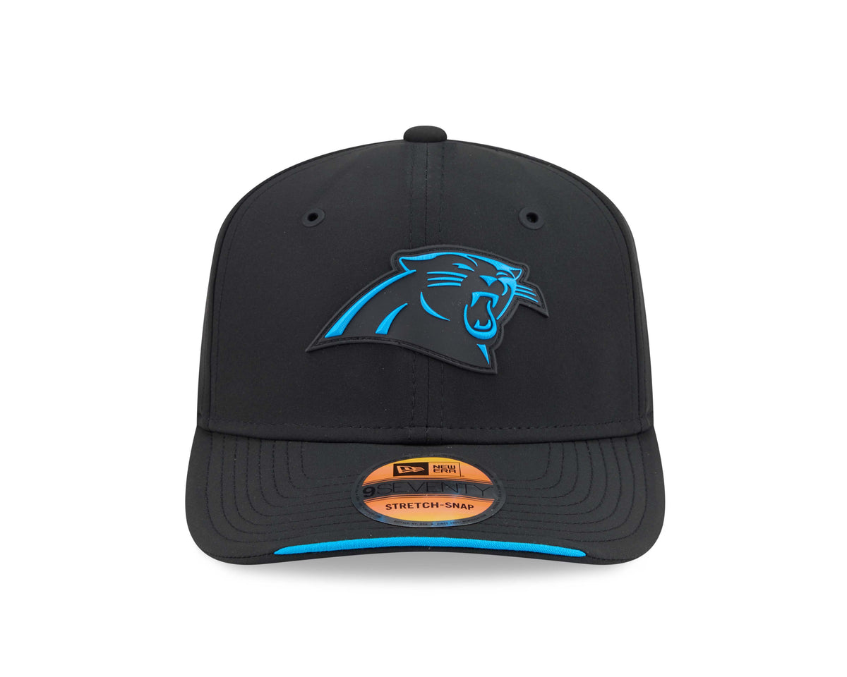 NFL Carolina Panthers New Era 2026 Sideline 9SEVENTY Stretch-Snap Hat- Black