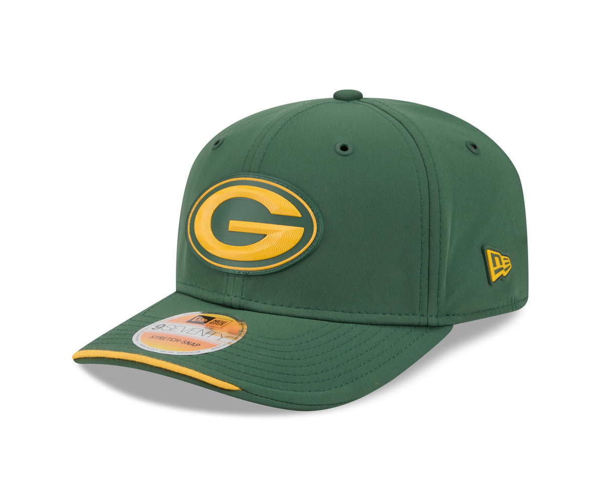 NFL Green Bay Packers New Era 2026 Sideline 9SEVENTY Stretch-Snap Hat- Green