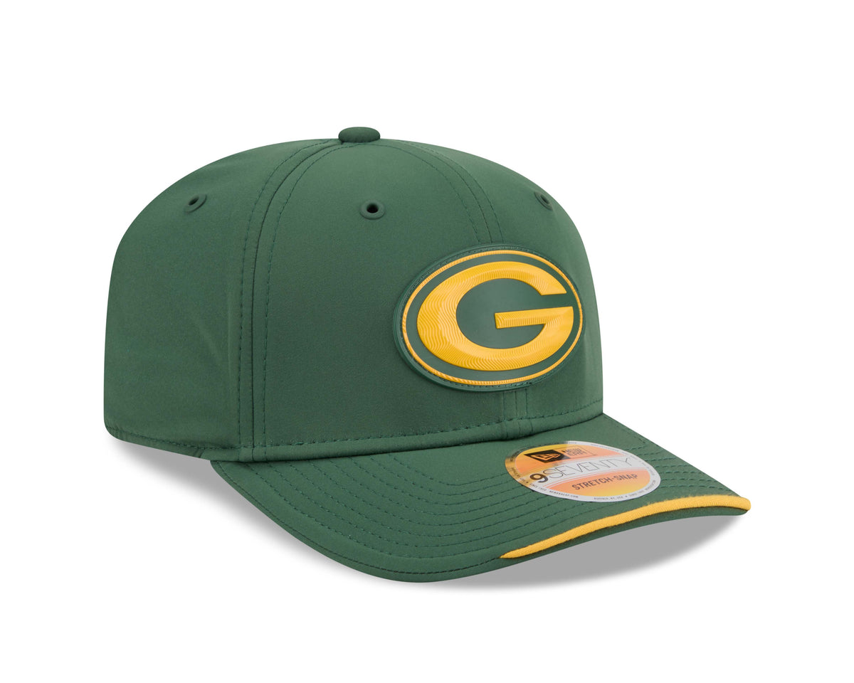 NFL Green Bay Packers New Era 2026 Sideline 9SEVENTY Stretch-Snap Hat- Green