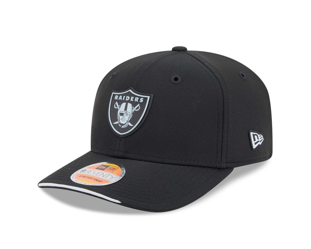 NFL Las Vegas Raiders New Era 2026 Sideline 9SEVENTY Stretch-Snap Hat- Black
